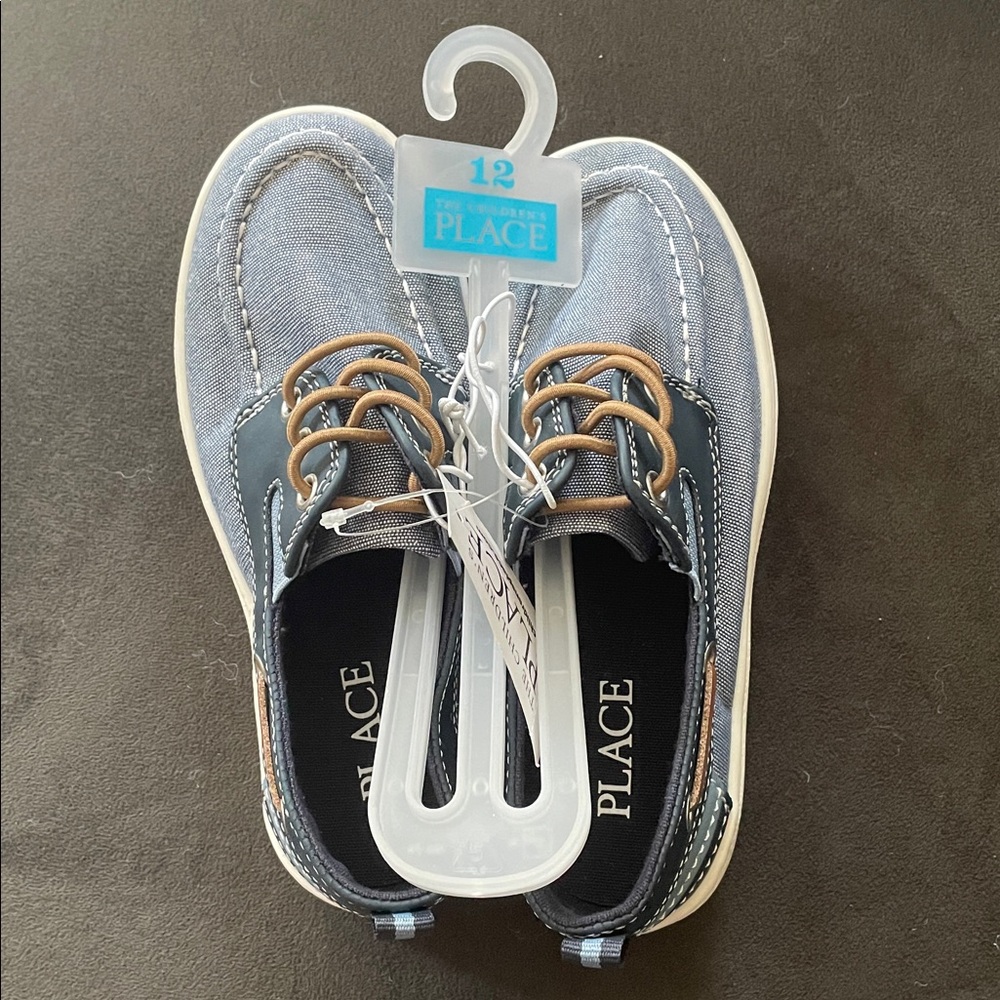 The Children's Place Blue and Tan Kids Shoes